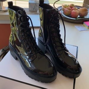 Guess Patent Leather Boots